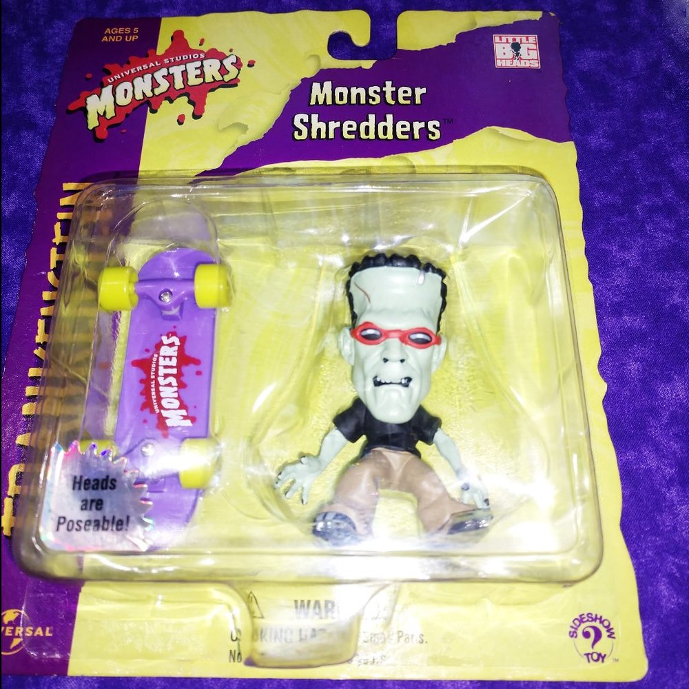 NIB Little Big Heads - Frankenstein 2" figure